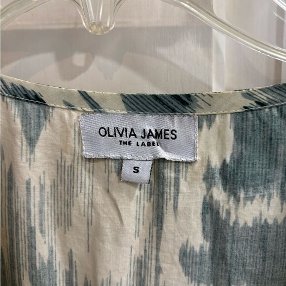 Olivia James Georgia Dress, Damask Pine - Picture 3 of 6